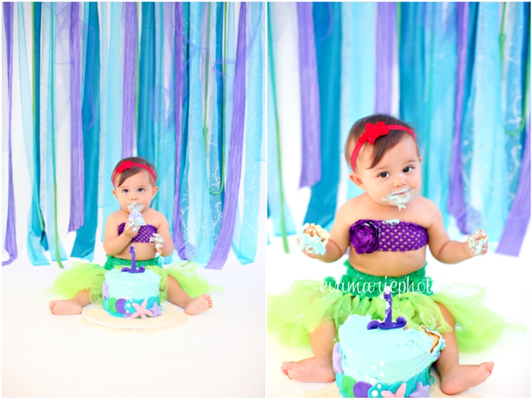 Carmen Olivia. Smash The Cake. Los Angeles Baby Photographer. » Eva ...