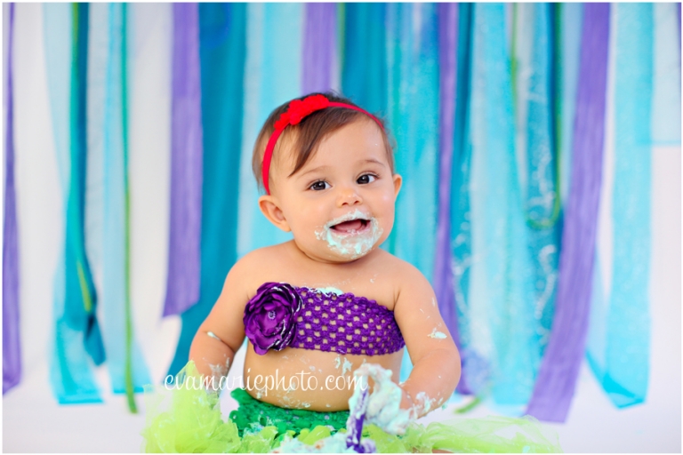 Carmen Olivia. Smash The Cake. Los Angeles Baby Photographer. » Eva ...