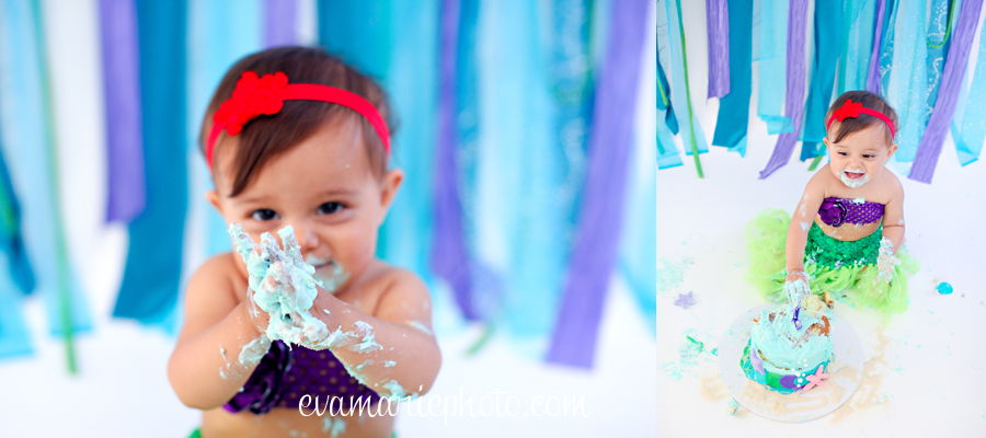 Carmen Olivia. Smash The Cake. Los Angeles Baby Photographer. » Eva ...